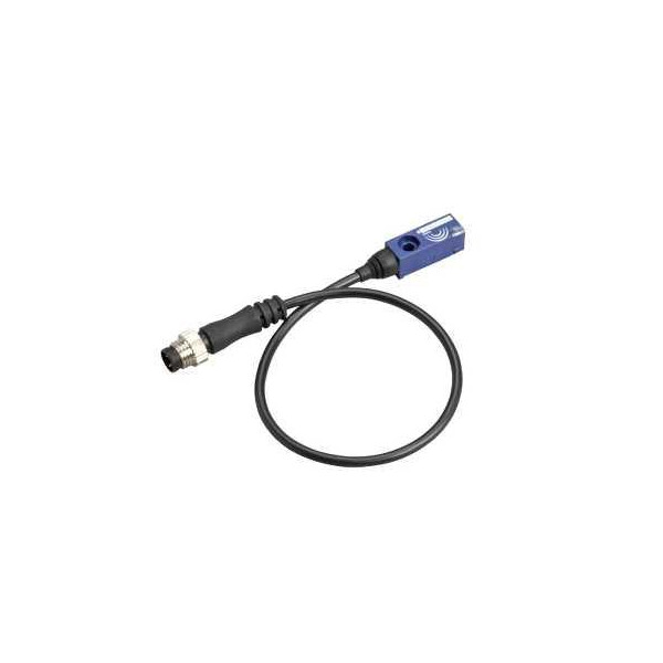 détecteur inductif XS7 plat forme J Sn 2,5 mm connecteur M8 déporté - Telemecanique Sensors - XS7J1A1PBL01M8