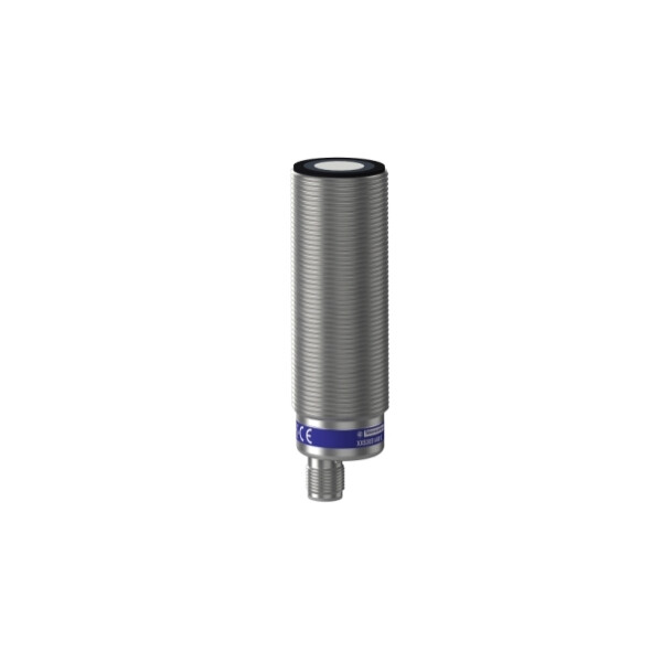Osisense xx - détecteur ultrason - inox - cylindrique m30 droit - 1m 4-20ma - Telemecanique Sensors - XXS30S1AM12