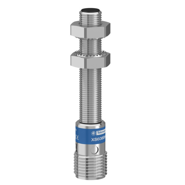 Xs - détecteur inductif métal - dia m8 - noyable - sn2.5mm - pnp - no/nc - m12 - Telemecanique Sensors - XS608B1PCM12