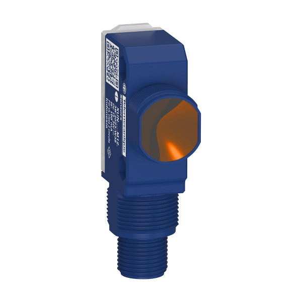 Xun - capt photo electric hybride, syst bgs, s=0,3 m, pnp, no/nc, câb 2 m, 24 v - Telemecanique Sensors - XUN8APXNL2
