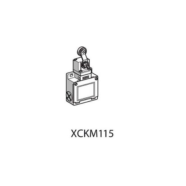 Interrupteur de position Telemecanique Sensors XCKM115 - Tête à galet métallique - 1NC+1NO - IP66 - Telemecanique Sensors - XCKM115