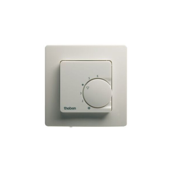 Thermostat ambiance  encastre 3 4 fils av reduit  ram 742  avec cadre - Theben - 7420131