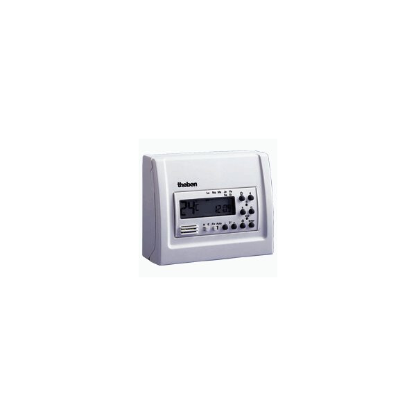 ATON 3P - Thermostat ambiance programmable 7j 2 fils piles - Theben - 4010031