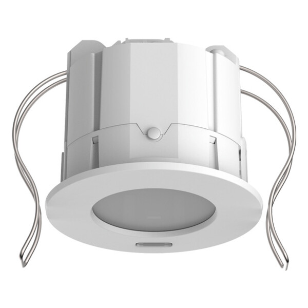 Détecteur présence encastré plafond KNX 360° blanc 2 canaux - PlanoSpot 360 KNX S DE WH - Theben - 2039300