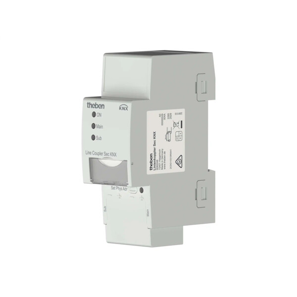 Coupleur de ligne theben sec knx secure, zone, ligne, segment - Theben - 9080048