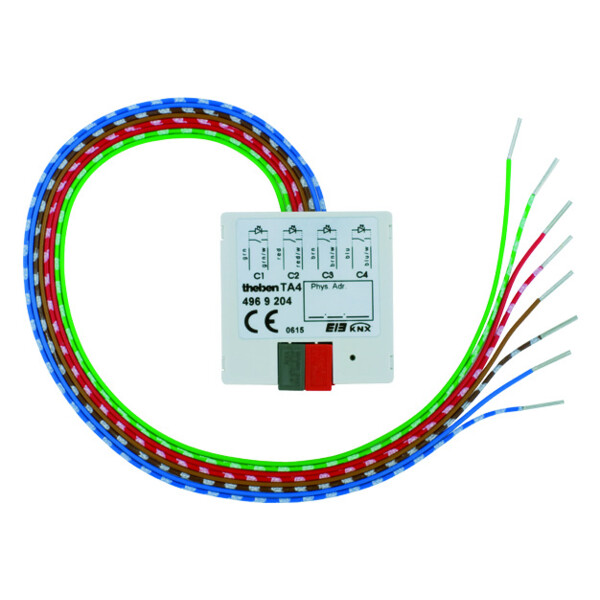 Interface bouton poussoir  ta4 knx Module encastre 4 entrées - Theben - 4969204