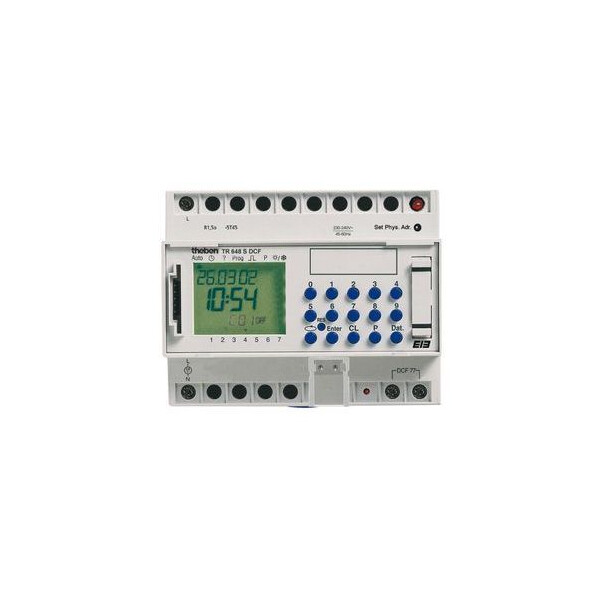 Interrupteur horaire digital annuel et astro 16c  knx tr 648 s knx dcf - Theben - 6489201