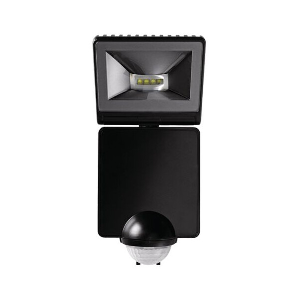 Projecteur détecteur LUXA 102-140 LED 8W BK noir - Theben - Theben - 1020972