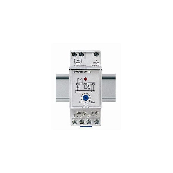Interrupteur crepusculaire avec capteur fibre optique luna 110 20 - Theben - 1100720