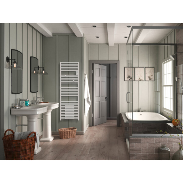 Thermor Riva 4 1500W avec soufflerie Blanc Satin - Thermor - 471558