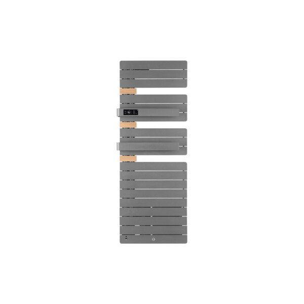 Sèche-serviettes allure 3 virtuose mat gauche avec soufflerie 1750w gris menhir - Thermor - 483109