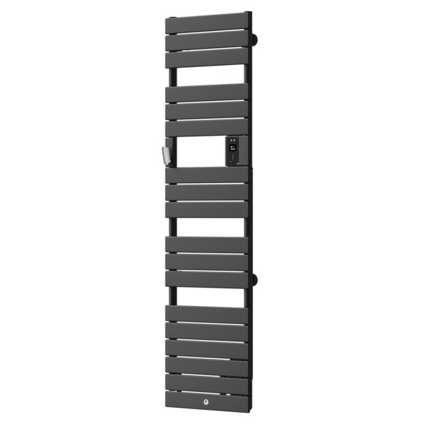 Radiateur Sèche-Serviettes Etroit Gris Menhir 750 W Riviera 2 Thermor - Thermor - 497547