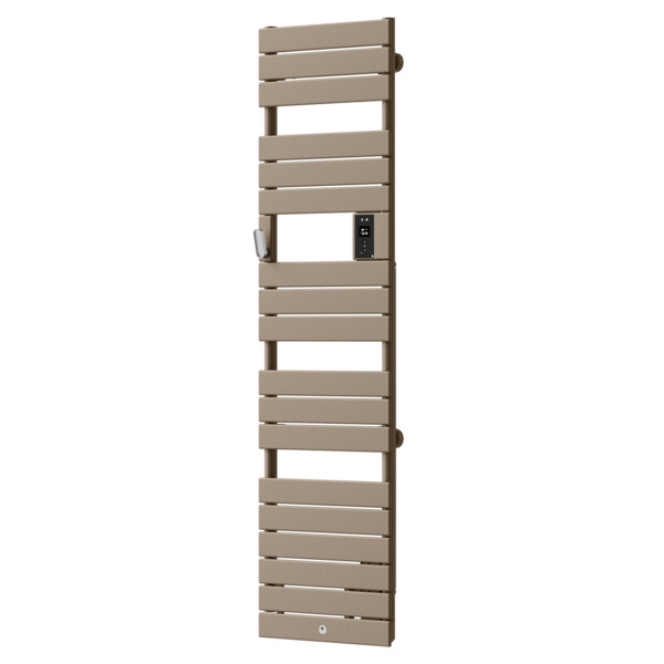 Radiateur Sèche-Serviettes Etroit Brun Sable 500 W Riviera 2 Thermor - Thermor - 497553