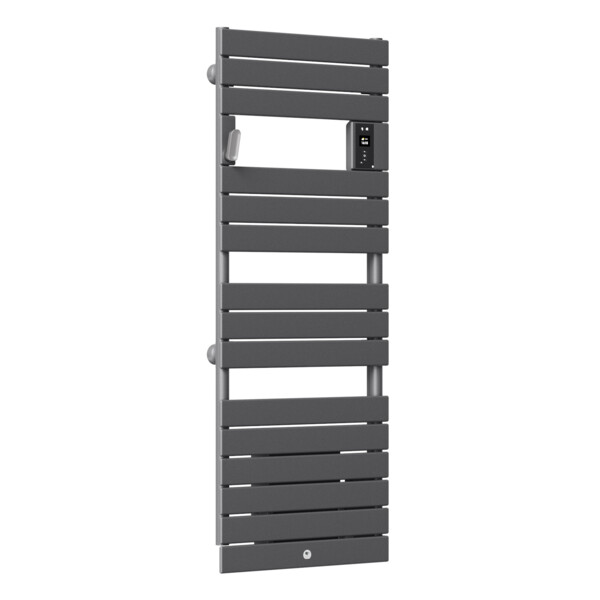 Radiateur Sèche-Serviettes Gris Menhir avec Soufflerie 1500 W Riviera 2 Thermor - Thermor - 498509