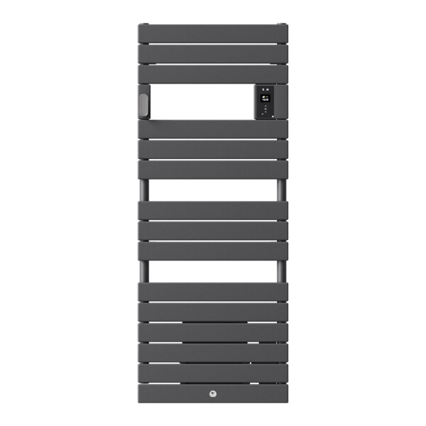 Radiateur Sèche-Serviettes Gris Menhir avec Soufflerie 1750 W Riviera 2 Thermor - Thermor - 498608