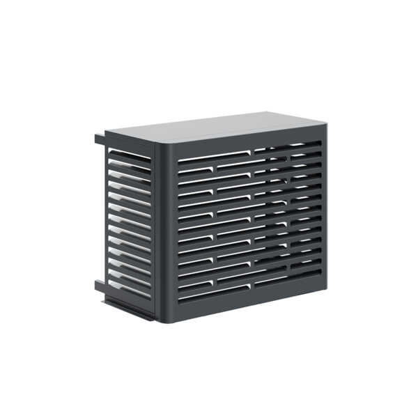 Cache ue eclipse pour ue de pac split r410 taille 10 kw gris anthracite - Thermor - 074954