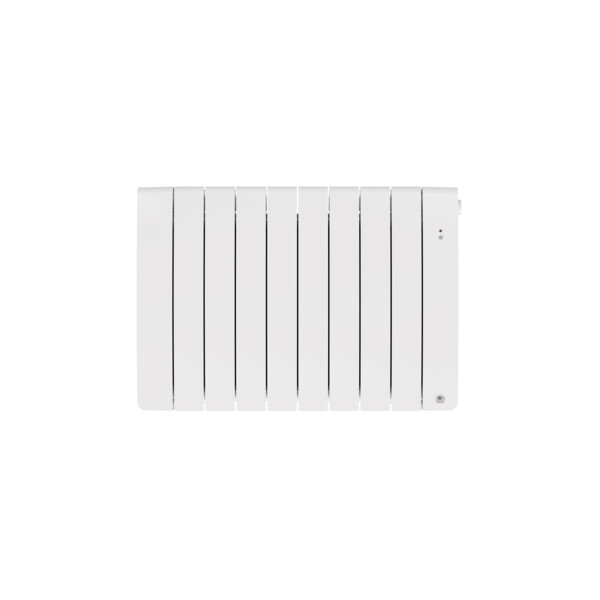 Radiateur chaleur douce connecté bilbao 4 horizontal 1500w blanc brillant - Thermor - 493825