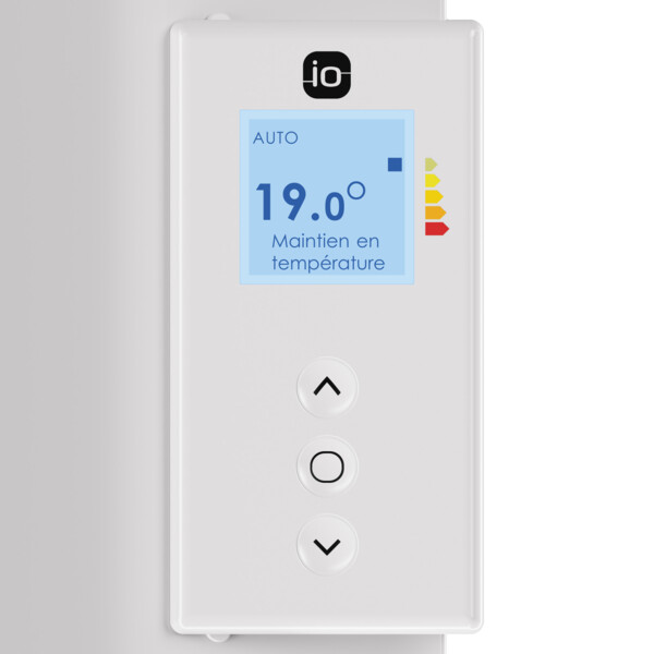 Radiateur connecté gain de place ingénio 4 vertical 1800w blanc mat - Thermor - 429355