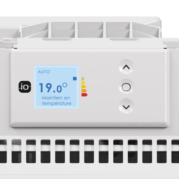 Radiateur connecté gain de place ingénio 4 horizontal 1000w blanc mat - Thermor - 479323