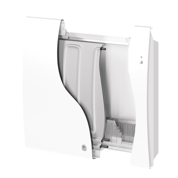 Radiateur connecté gain de place ingénio 4 horizontal 1000w blanc mat - Thermor - 479323
