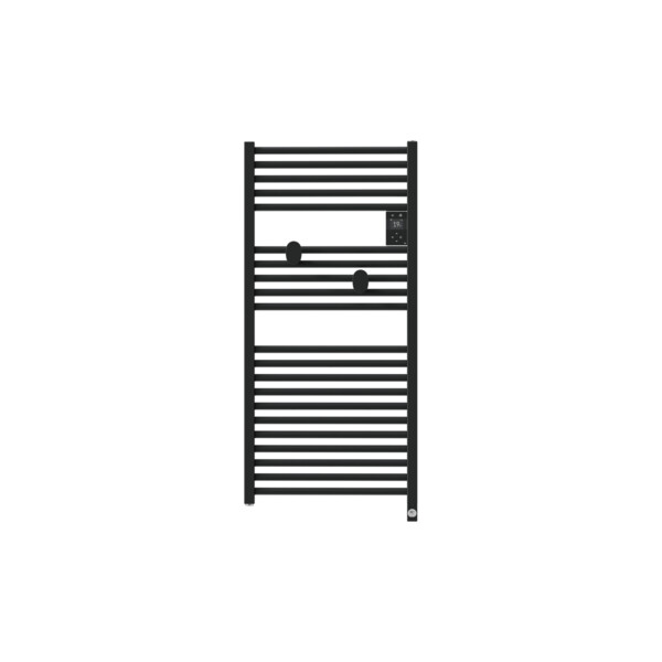 Radiateur sèche-serviettes connecté riva 5 500w noir carbone - Thermor - 471624