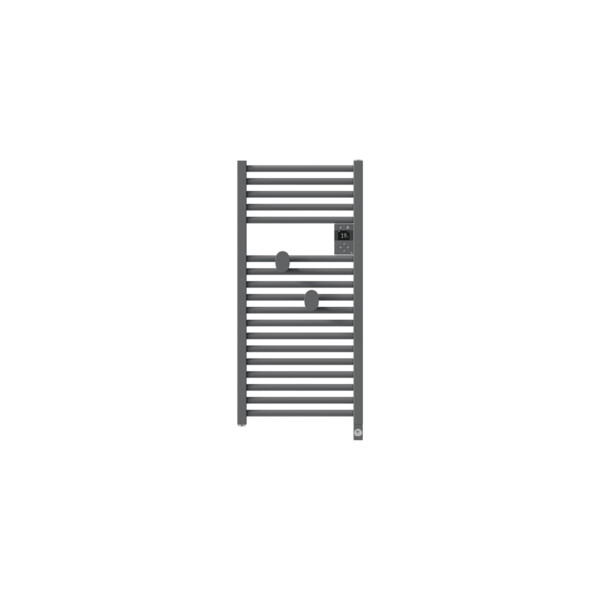 Radiateur sèche-serviettes connecté riva 5 etroit 300w gris menhir - Thermor - 471648