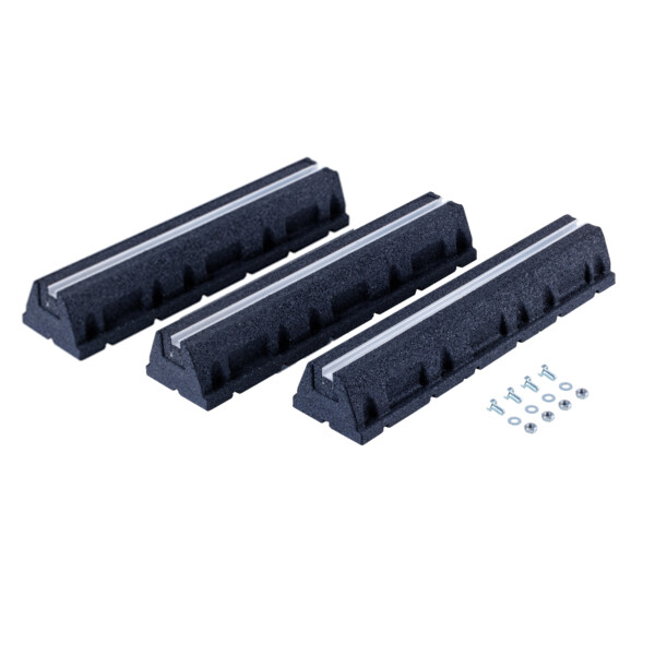 Support sol caoutchouc lot de 3 (par 2) - pour pac air-eau monobloc - Thermor - 075803