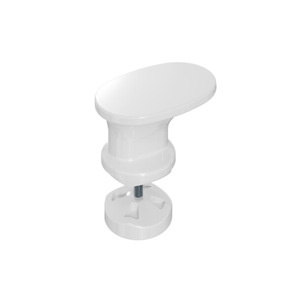 Accessoire sèche-serviette kit 2 patères ovales blanc brillant - Thermor - 498022