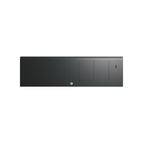 Radiateur chaleur douce connecté kenya 5 plinthe 1000w ardoise - Thermor - 414742