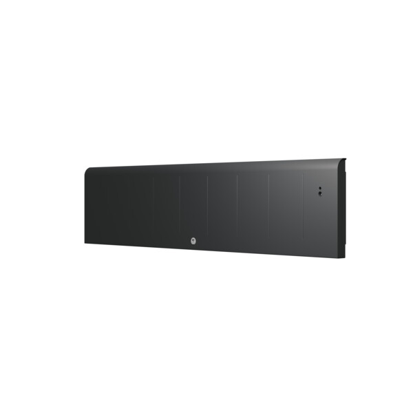 Radiateur chaleur douce connecté kenya 5 plinthe 1500w ardoise - Thermor - 414743