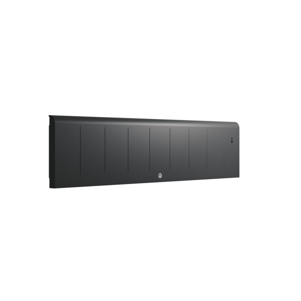 Radiateur chaleur douce connecté kenya 5 plinthe 1500w ardoise - Thermor - 414743