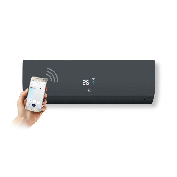 Pac air-air / climatisation réversible nagano ui murale pure noire 1500w r32 - Thermor - 873302
