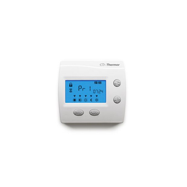 Commande digitale Thermor Pack Zeneco - Murale - Programmation Journalière - 2 Zones - Thermor - 400422