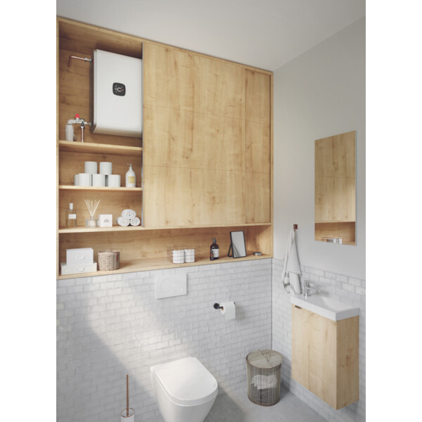 Chauffe-eau électrique 40L Thermor Malicio 3 blanc multiposition - Thermor - 231063