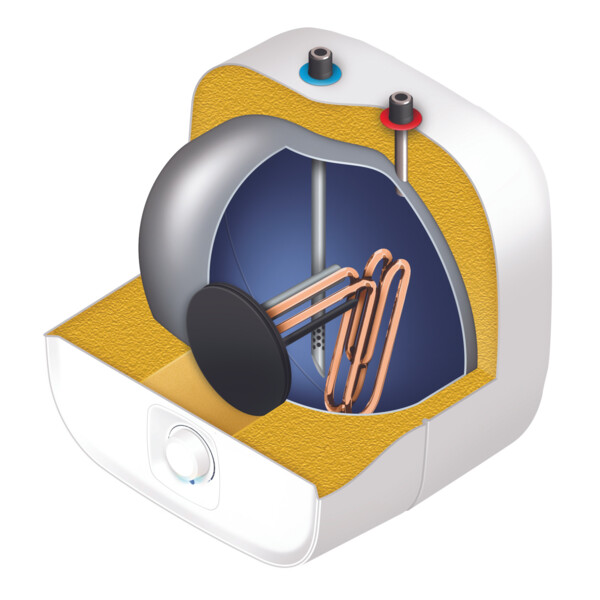 Chauffe-eau électrique 30L Thermor Ristretto sur evier petite capacité - Thermor - 231083