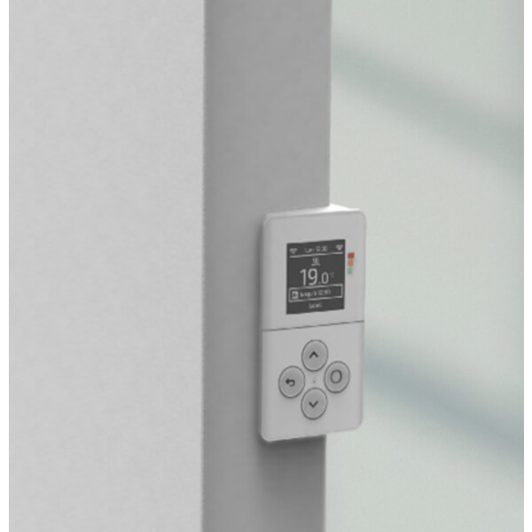Radiateur chaleur douce connecté seville format vertical 1800w blanc - Thermor - 443886