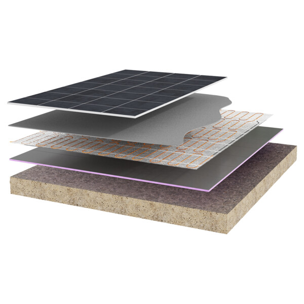 Plancher chauffant rayonnant électrique 400W Thermor Mozaïc câble 150W/m² trame 3m² - Thermor - 480135