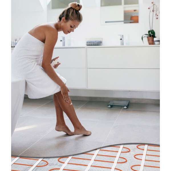 Plancher rayonnant électrique 1500W Thermor Mozaïc film chauffant 100W/m² trame 15m²  - Thermor - 480166