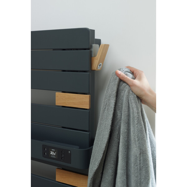 Patère pour sèche-serviettes Thermor en bois chêne clair - Thermor - 498059