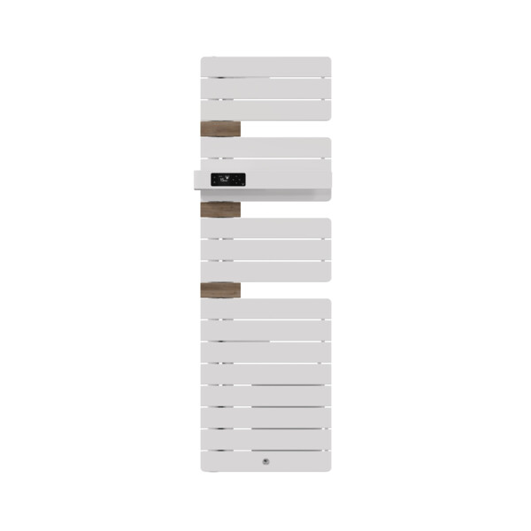 Sèche serviette  Électrique Design Allure 4 - Blanc Mat/Chêne - Thermor - Thermor - 483344