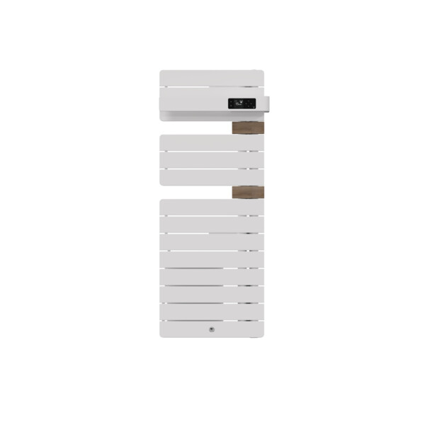 Sèche serviette Électrique Design Allure 1500W Blanc Mat/Chêne - Thermor - Thermor - 483377