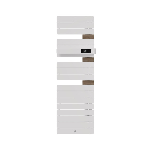 Sèche serviette Électrique Design Allure 4 - Blanc Brillant/Chêne - Thermor - Thermor - 483391