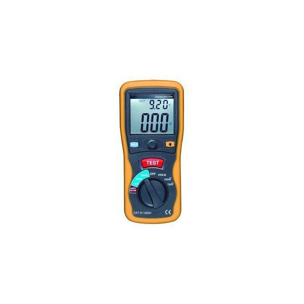 Mesureur de terre numérique avec piquets/750vca/1000vcc/cont - Turbotech - Turbotech - TT5300B