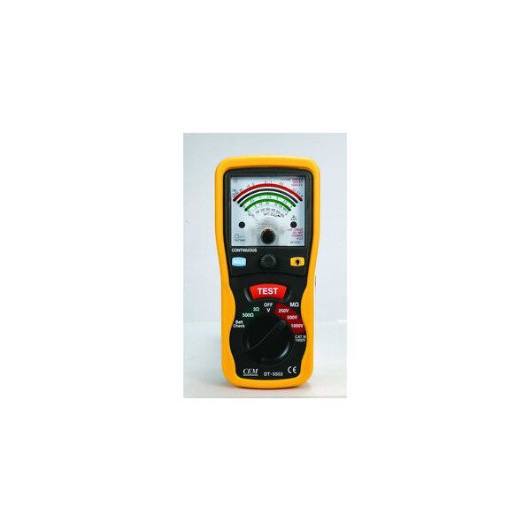 Mesureur isolement analogique 250/500/1000v-400mw - Turbotech - Turbotech - TT5503