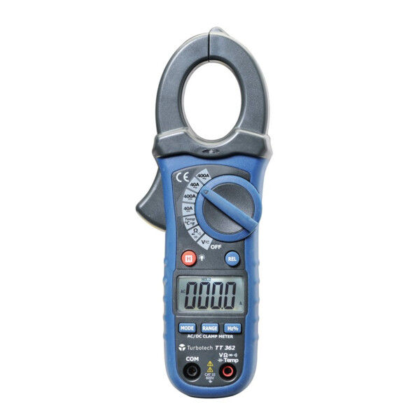 Pince multimètre compact ca/cc 400a 4000pts t° - Turbotech - TT362