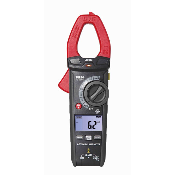 Pince ampèremétrique numérique TT9181 - 400A CA/CC TRMS avecNCV - Turbotech - Turbotech - TT9181