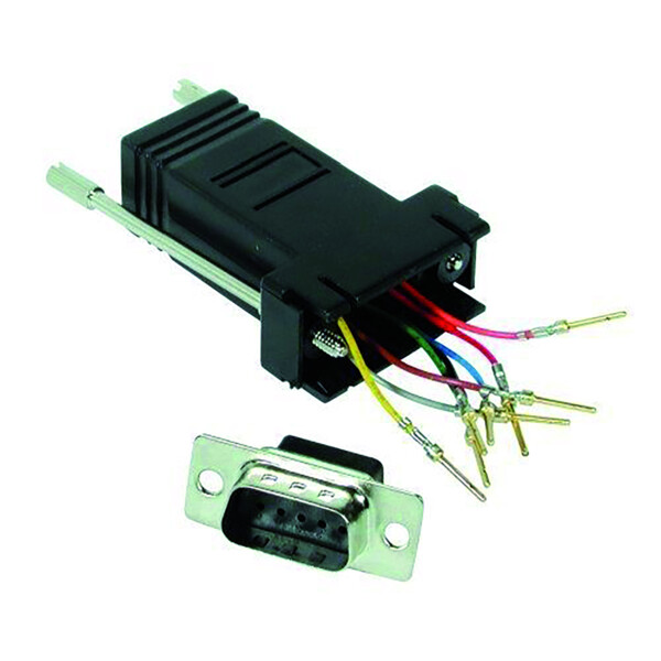 Adapt. modulaires db9 m - rj45 - Uniformatic - 14206