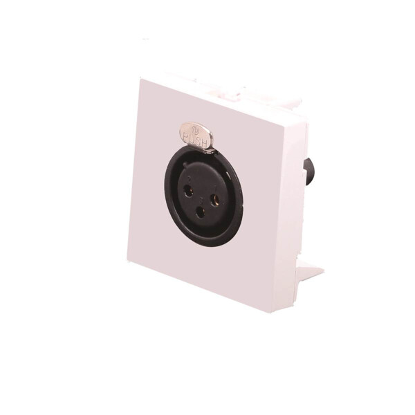 Plastron 45x45 xlr bornier - Uniformatic - 43050