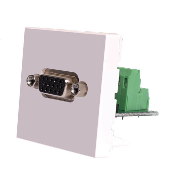 Plastron 45x45 vga a bornier - Uniformatic - 43058