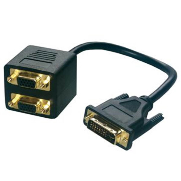 Cordon eclateur dvi > 2xvga f - Uniformatic - 73501